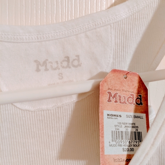 White Ribbed Tank - Picture 2 of 2